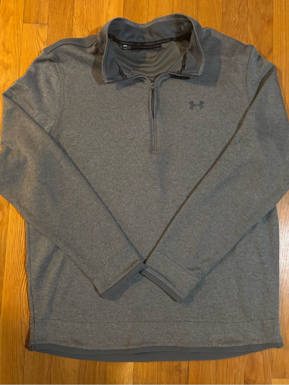 Under Armour Dark Gray Quarter-Zip Pullover